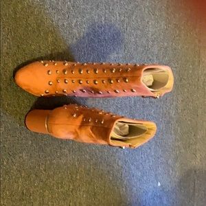 Pink Studded Boots